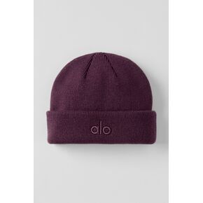 Alo Yoga Notable Beanie - Rich Bordeaux - Rich Bordeaux / One Size in Kuwait