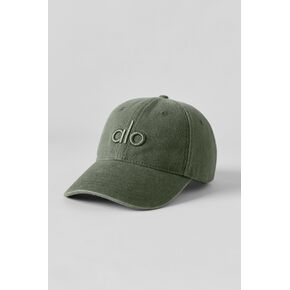 Alo Yoga Washed Off-Duty Cap - Bamboo Green Wash - Bamboo Green Wash / One Size in Kuwait