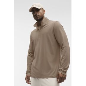 Alo Yoga Conquer 1/4 Zip Reform Long Sleeve - Gravel in Kuwait