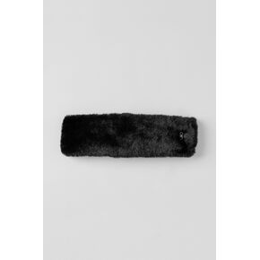 Alo Yoga Amore Faux Fur Earwarmer - Black - Black / One Size in Kuwait