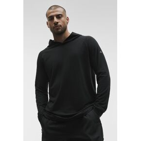 Alo Yoga ALO Vapor Long Sleeve Hoodie - Black in Kuwait