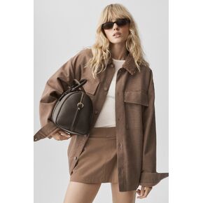 Alo Yoga Canvas Utility Shacket - Java Brown in Kuwait