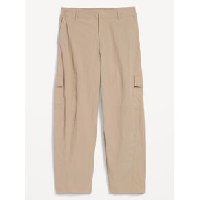 Old Navy Mid-Rise Barrel-Leg Cargo Pants - Salt Marsh in Kuwait