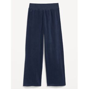 Old Navy Extra High-Waisted Performance Fleece Wide-Leg Sweatpants - In the Navy in Kuwait