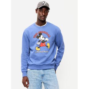 Old Navy Old Navy x Disney Mickey Mouse Oversized Sweatshirt for Men - Mickey Mouse in Kuwait