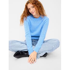 Old Navy Shrunken Cozy Wool-Blend Crew-Neck Sweater - Lighthouse in Kuwait