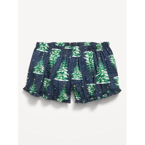 Old Navy Ruffled Pajama Shorts for Girls - Christmas Trees (Match the Fam!) in Kuwait