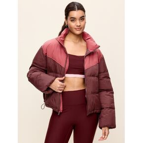 Old Navy Water-Resistant Color-Block Puffer Jacket - Grand Canyon in Kuwait