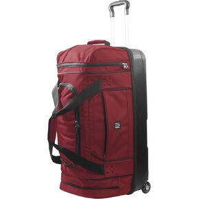 FUL Workhorse 30 Inch Rolling Duffel Bag, Travel Luggage with Wheels, Black in Kuwait