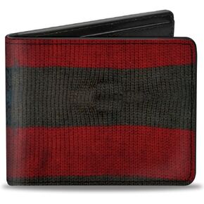 Buckle-Down Men's Bifold Wallet Freddy Krueger, 4.0" x 3.5" in Kuwait