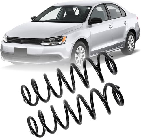 Dasbecan Rear Suspension Heavy Duty Coil Spring Set Compatible with VW in Kuwait