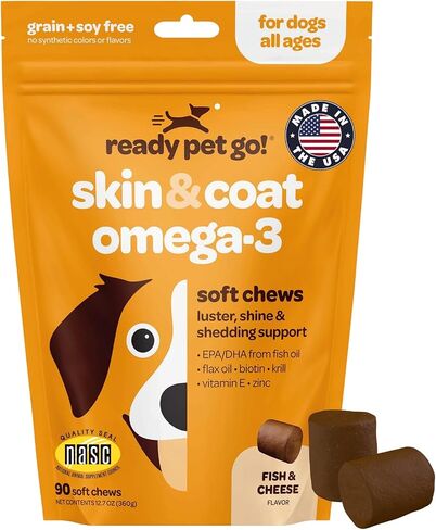 Probiotic Chews for Dogs Gut Health | Tasty Pre and Probiotics for Dogs Digestive Health with Pumpkin Dog Probiotics and Digestive Enzymes | NASC Certified & Made in The USA | 60 Chews in Kuwait