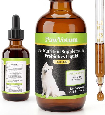 Probiotics for Dogs, Dog Constipation Relief, 2 Fl Oz in Kuwait