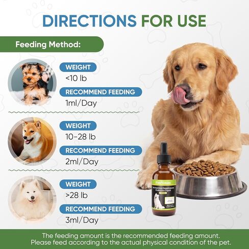 Probiotics for Dogs, Dog Constipation Relief, 2 Fl Oz in Kuwait