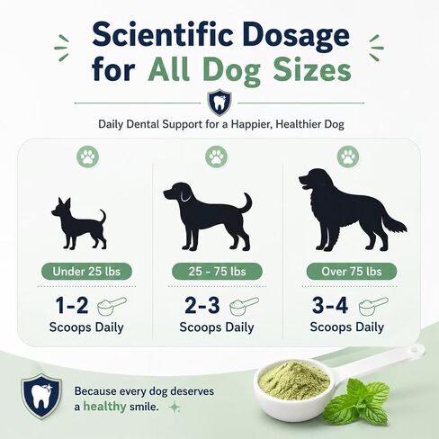 Dog Dental Powder with Probiotics, Dog Teeth Cleaning 200g in Kuwait