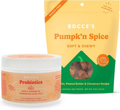 Bocce's Bakery Probiotic Supplement Chews, Pumpkin & Sweet Potato (60 ct) in Kuwait