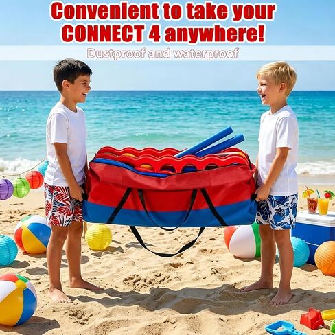 TRESSON Upgrade Giant Connect 4 Carrying Duffle Bag-180L Large & Sturdy in Saudi Arabia