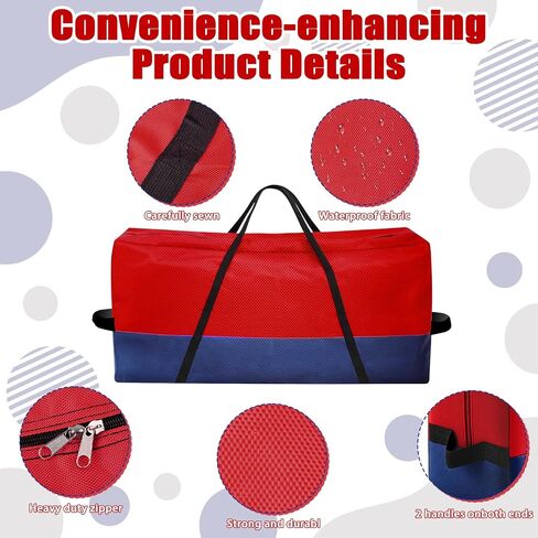 TRESSON Upgrade Giant Connect 4 Carrying Duffle Bag-180L Large & Sturdy in Saudi Arabia
