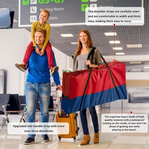 TRESSON Upgrade Giant Connect 4 Carrying Duffle Bag-180L Large & Sturdy in Saudi Arabia