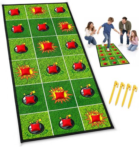 Minefield Party Game Mat - Memory Maze Outdoor Games for Kids Ages 6+ in Kuwait