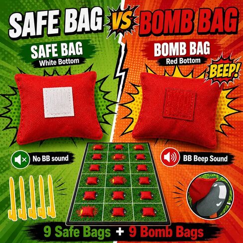 Minefield Party Game Mat - Memory Maze Outdoor Games for Kids Ages 6+ in Kuwait