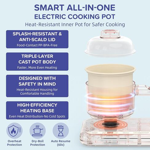 Gotoofun Kids Cooking Sets Real - Multifunctional Dual Stove & Safe Knife Set, Montessori Cooking Tools for Beginner Chefs Ages 8-12 in Kuwait