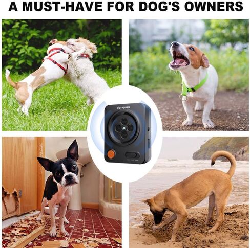 Anti Barking Devices, Ultrasonic Barking Deterrent Devices with 3 Frequency Modes & 33FT, Waterproof Rechargeable Dog Bark Box Stop Barking Devices for Indoor Outdoor – No App Needed, Instant Use in Kuwait