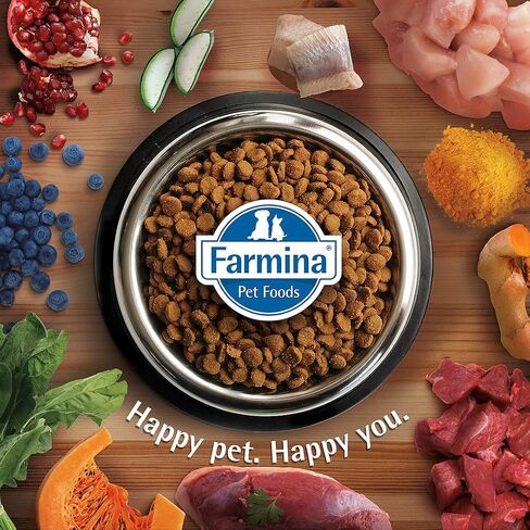 Grain-Free Codfish & Orange Pumpkin Dog Food, Medium/Maxi, 26.4 lb by Farmina in Kuwait