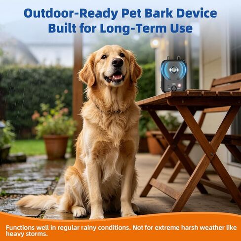 Outdoor Ultrasonic Anti Barking Device, 15/20/30KHz Adjustable Bark Deterrent in Kuwait