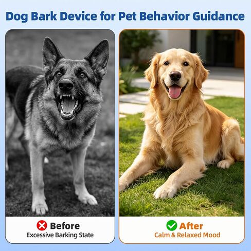 Outdoor Ultrasonic Anti Barking Device, 15/20/30KHz Adjustable Bark Deterrent in Kuwait