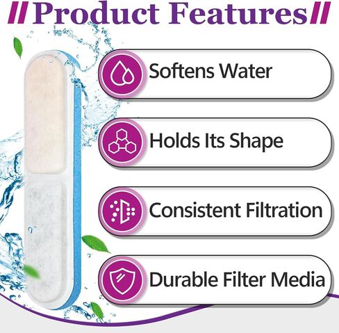 30+30 PCS Filters & Sponges Compatible with Linvivon WF400 Pet Fountain in Kuwait