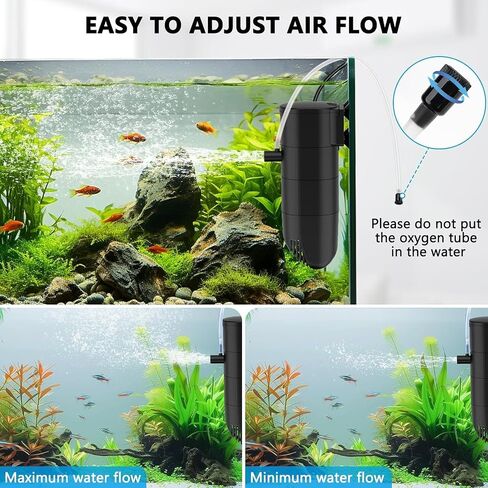 fishkeeper Aquarium Filter for 25-45 Gallon, 4-Stage in-Tank Filter in Saudi Arabia