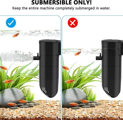 fishkeeper Aquarium Filter for 25-45 Gallon, 4-Stage in-Tank Filter in Saudi Arabia