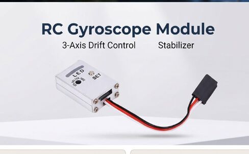Drfeify RC Gyroscope Module for 3-Wire Servo Drift Car in Kuwait