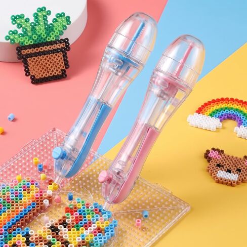 2 Pack Fuse Bead Pen with Automatic Dispenser for 2.6mm Beads, Non-Slip Grip in Kuwait