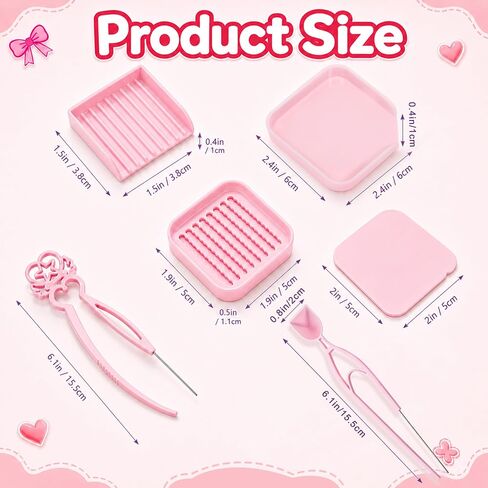 18PCS 2.6mm Fuse Bead Picking Tray Kit, Includes Single Pin Tweezers, Tweezers with Scoop, Alignment and Sorting Trays, Melty Beads Sorting Tool Set for Bead Art Enthusiasts in Kuwait