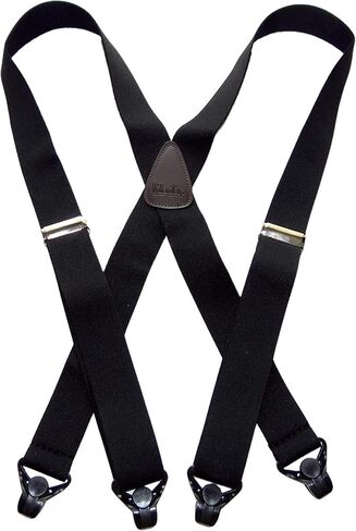 Holdup 1 1/2" wide Classic Series Suspenders for Men with Patented Gripper Clasp in Kuwait