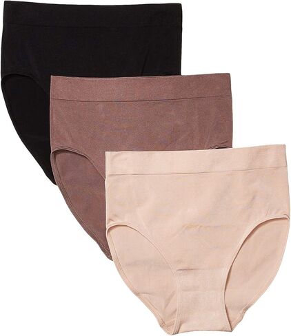 Wacoal Women's B-Smooth 3 Pre-Pack Brief Pant in Kuwait