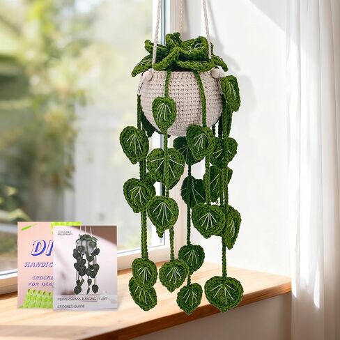 kdafio Crochet Kit for Beginners Hanging Potted Plants Crochet Starter Kit in Kuwait