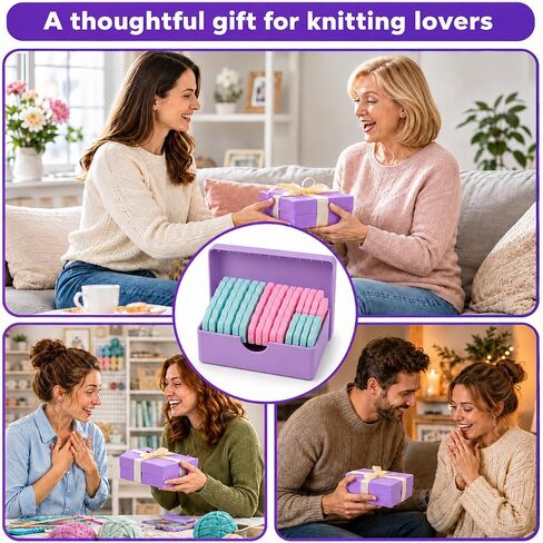 Knit Blocking Pins Kit 20Pcs with 4-Stitch and 8-Stitch Combs in Kuwait