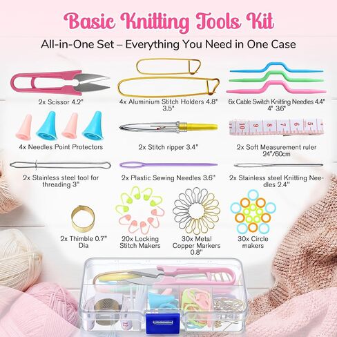 Portable Cord Maker Fringe Twister-Knitting Accessories,Crochet Animal Kit in Kuwait
