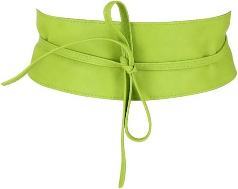 FASHIONGEN - Woman leatherette waisband Obi Belt, MICA in Saudi Arabia