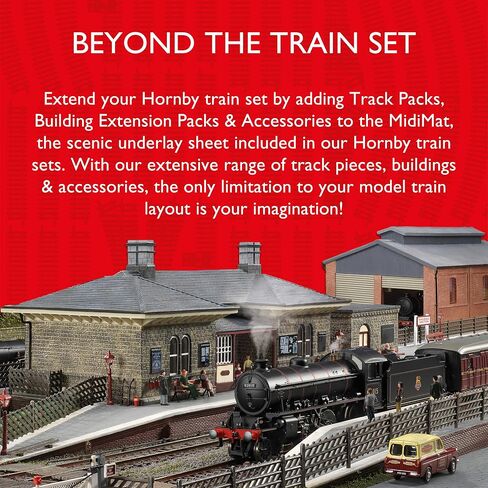 Hornby Extension Pack F Track Pieces HO & OO Scale Model Train Track R8226 in Kuwait