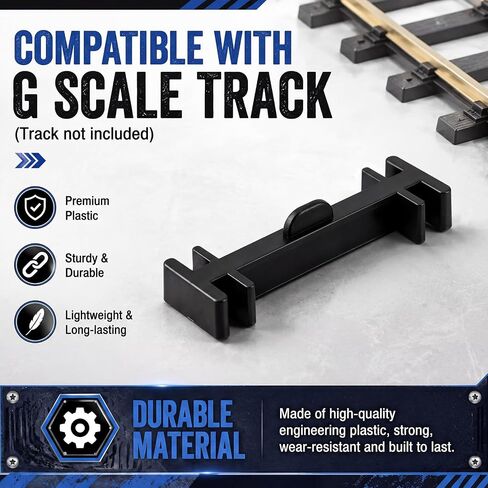 Innconee 50 Pcs G Scale Track Clips Train Rail Garden Railway Connectors in Kuwait