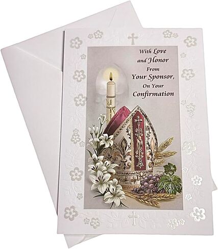 Amazing Saints From Your Sponsor Confirmation Card in Kuwait