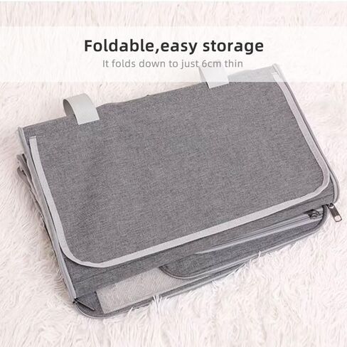 Cat Carrier Soft Sided Dog Carrier Airline Approved Pet Carrier for Small Dog/Cat Bag (17.32" L×10.63" W×9.84" H) with 1 Poop Bags and 5 Pee Pads,Ideal for Medium-Large Cats Small Dogs in Kuwait