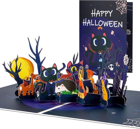 Castle Halloween Cards, Halloween Pop Up Cards. in Kuwait