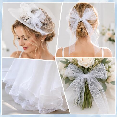 50 Yards White Soft Horsehair Braid 0.4 Inch Polyester Horsehair Braid for Sewing in Kuwait