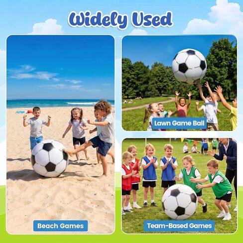 AMOR PRESENT 27 Inch Giant Inflatable Soccer Ball in Kuwait