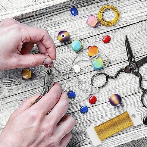 3 Rolls Craft Wire Bendable,0.3mm Thin Wire for Crafts,Jewelry Making, Earring, Flower Arrangement,Sculpting DIY (164 Ft Per Roll) in Kuwait
